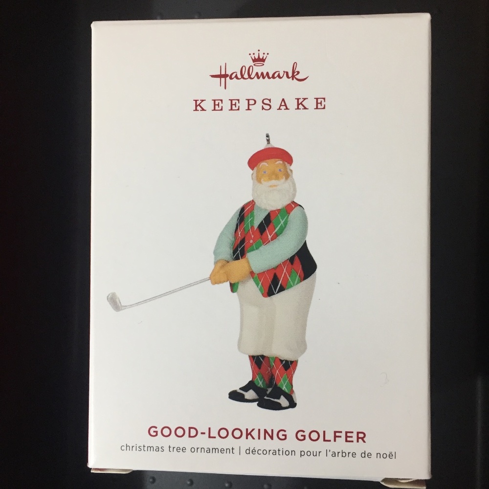 Hallmark Keepsake Ornament “Good-Looking Golfer”